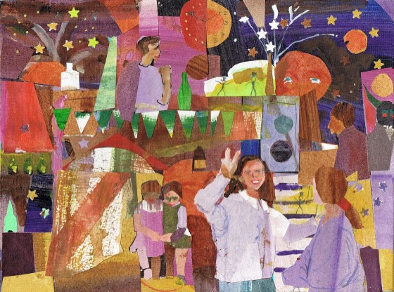 Die Silvesterparty | 2020 | 18x24 cm